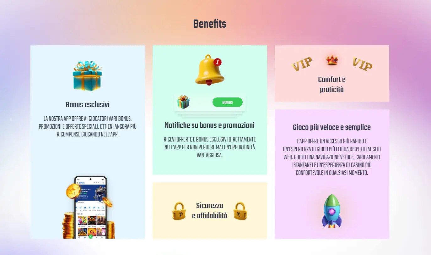 Promozioni ricorrenti Winnita